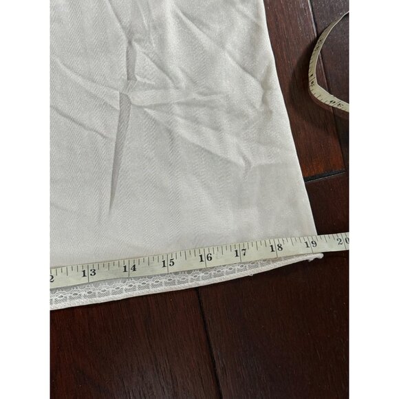 Vintage White Lace Trim Camisole By Private Treasures Women's Size M - Picture 12 of 14